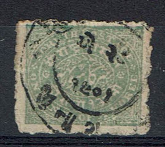 Image of Indian Feudatory States ~ Soruth SG 22b FU British Commonwealth Stamp